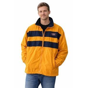 San Francisco Men’s Cheneral Sports Navy/Yellow Reversible Jacket SZ L